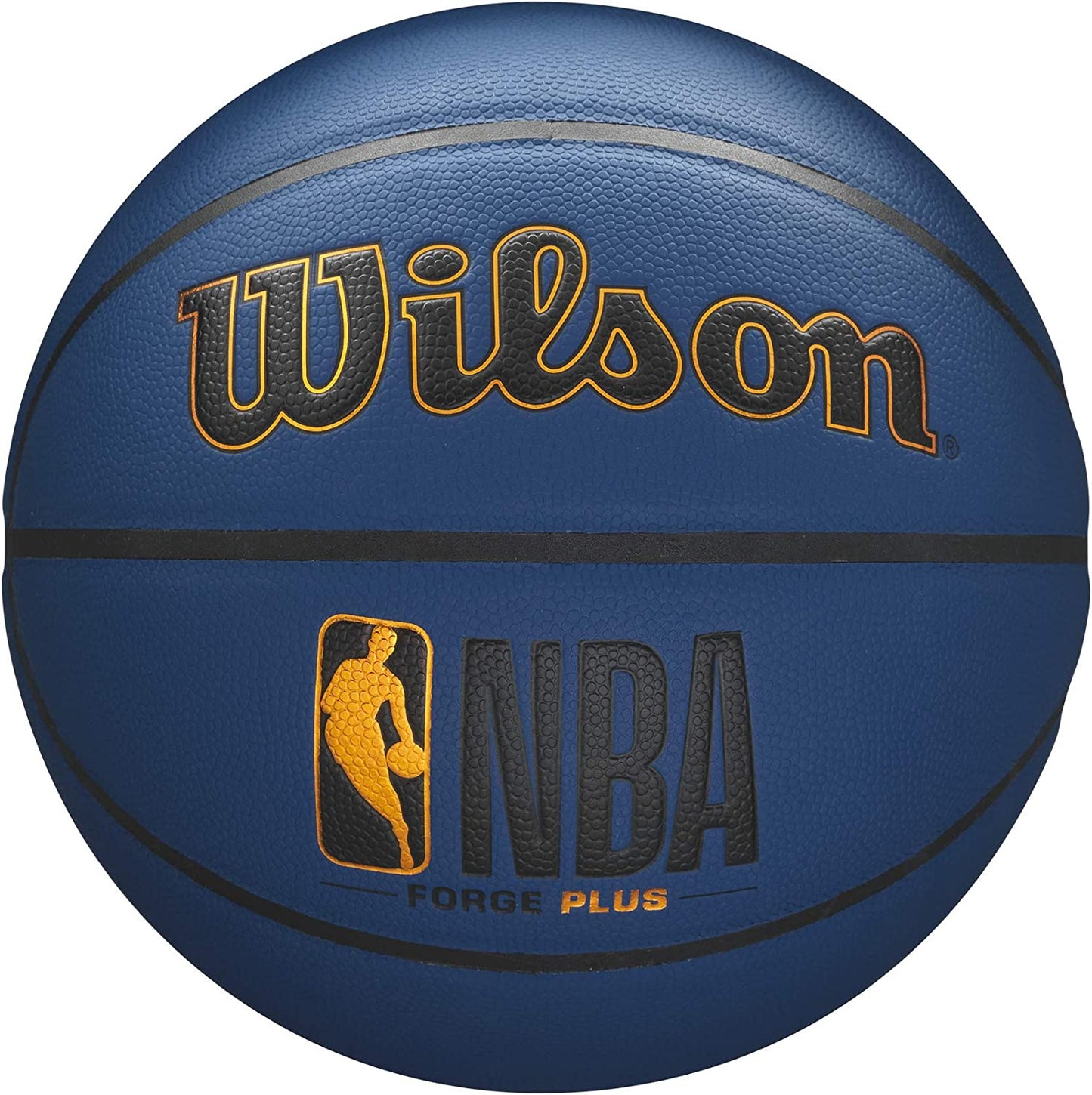 Wilson NBA Forge Plus Deep Navy Logoman (7) - Indoor/Outdoor