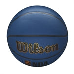 Wilson NBA Forge Plus Deep Navy Logoman (7) - Indoor/Outdoor